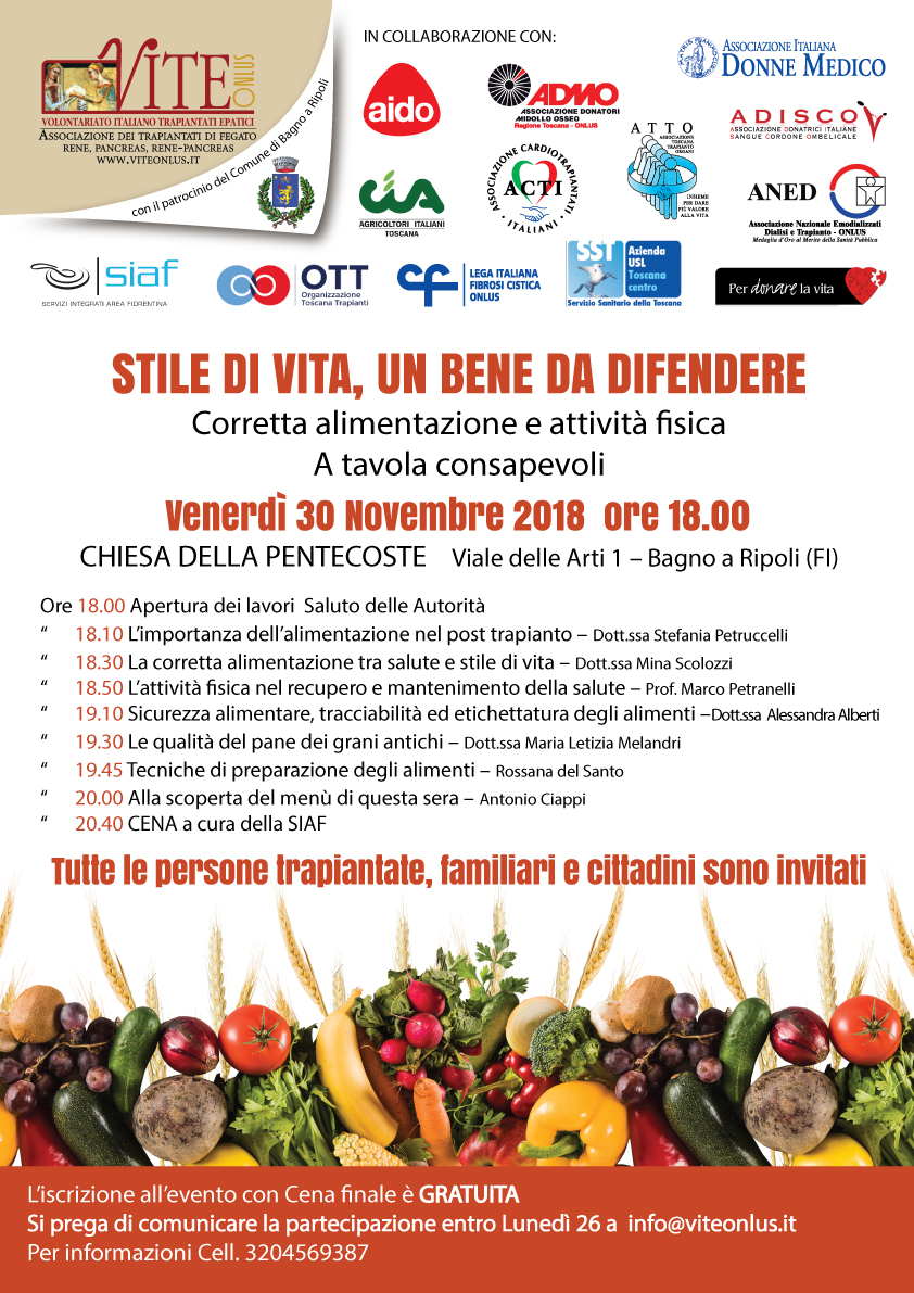 convegno stile di vita